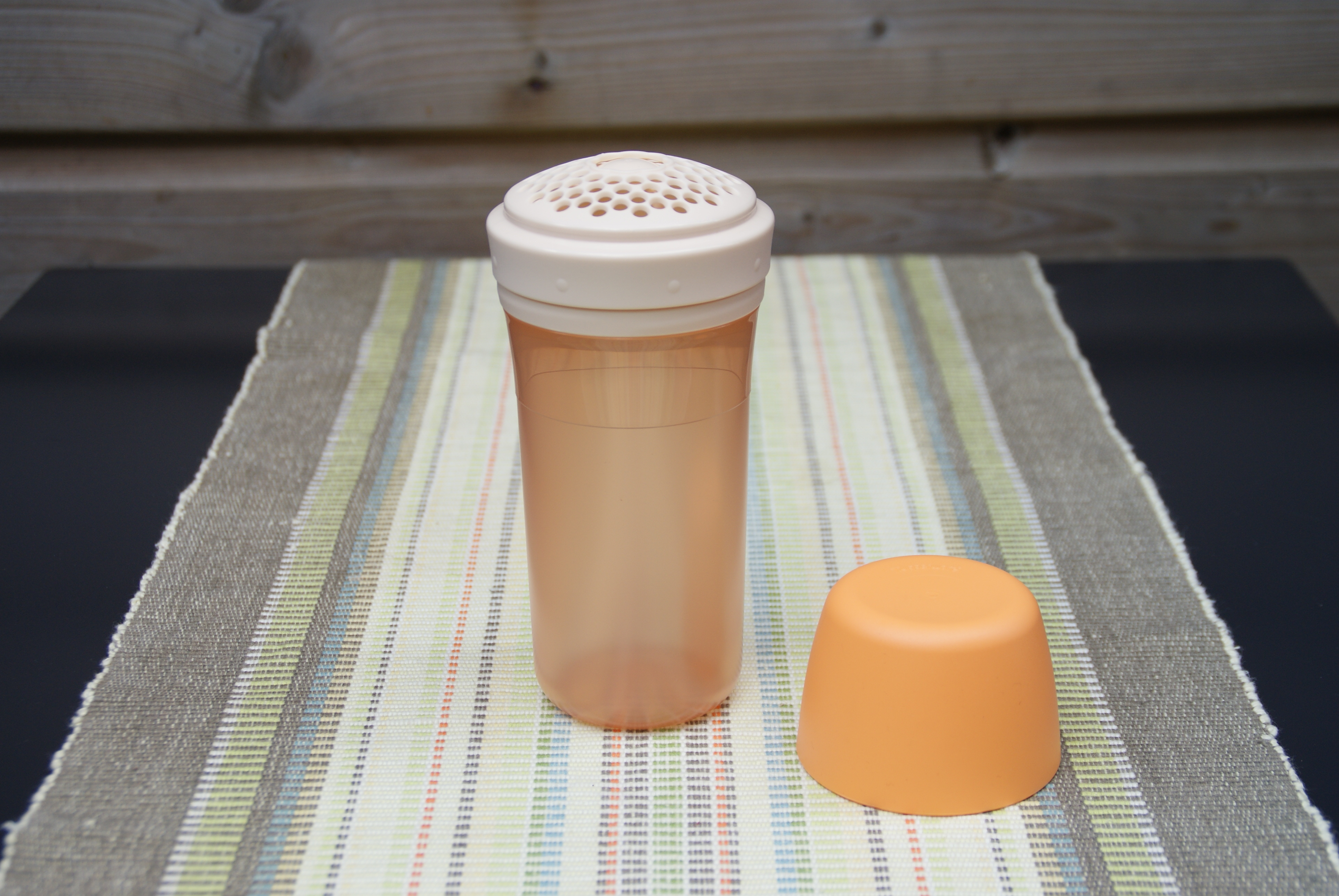 Tupperware Beurrier Wit Oranje - Beurrier Beurrier