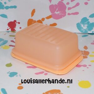 Tupperware Beurrier Wit Oranje - Beurrier Beurrier